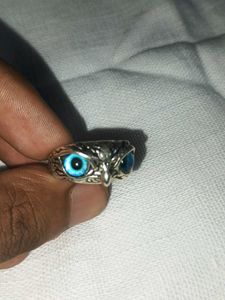 Unique Owl Eye Ring
