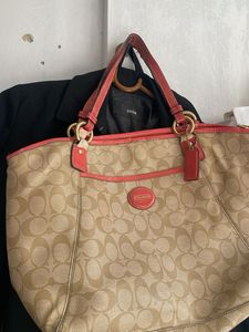 Coach Monogram Shoulder Bag