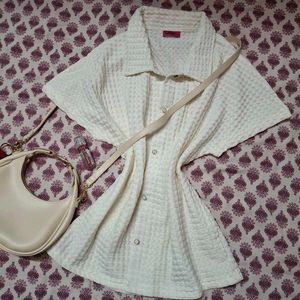 off white half shirt