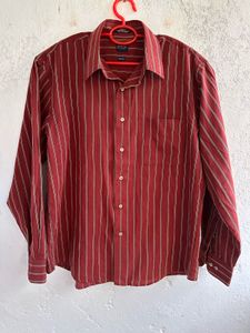 Men's Striped Casual Shirt