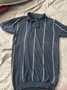Men's Striped Polo T-Shirt