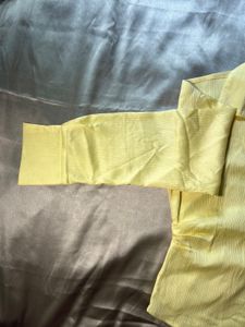 glitchez Shirt Collar Wrap Top