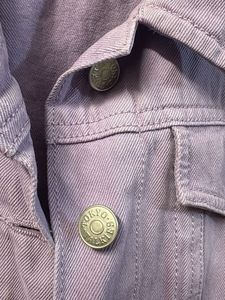 Lavender Denim Jacket