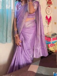 Kanjeevaram Lavender Saree