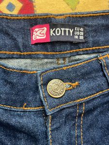 Straight Fit Denim Jeans