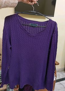 Lavender Woolen Top 💜🔥