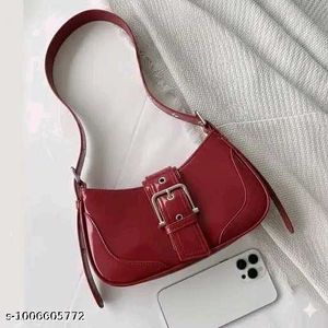 Chic Black Patent Shoulder Bag