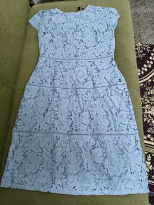 Light Blue Lace Dress