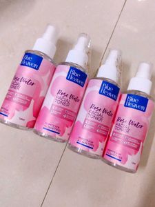 Blue heaven Rose Water Toner Pack of 4