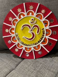 Handcrafted Om Wall Decor