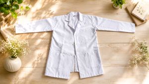 Classic White Lab Coat