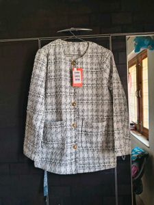 Tweed Blazer Jacket