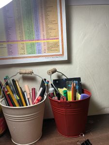 Cute Metal Buckets for Decor
