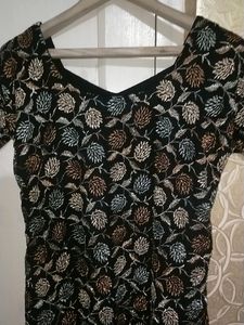 Full Embroidery Design Dress
