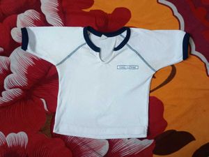 White Casual T-Shirt
