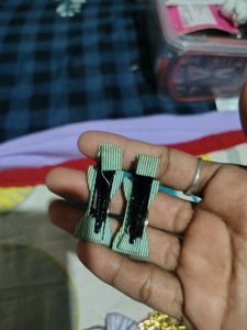 Cute Striped Hair Clips