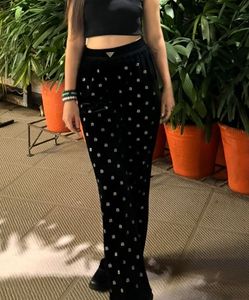 Stylish Black Printed Pants