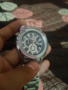 Men's Stylish Silver Watch