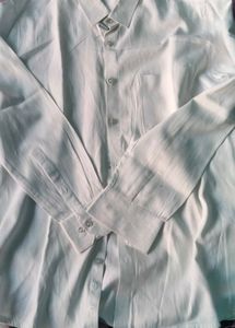 Classic White Men's Shirt