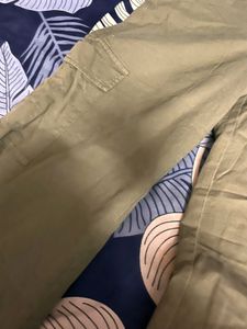 Brand New Baggy Fit Olive Cargo