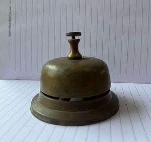 Vintage Brass Desk Bell