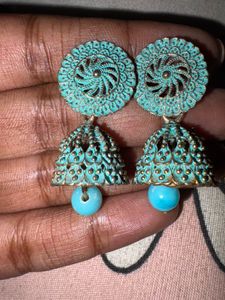 Bohemian Jhumka Earrings