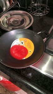 🎀Nonstick Alimunium Kadhai With Lid🎀