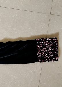 💝 BLACK WITH VIOLET COLOR KURTA 💃