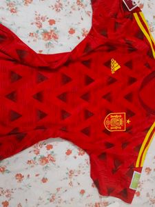 Adidas Spain National Football Team T-Shirt