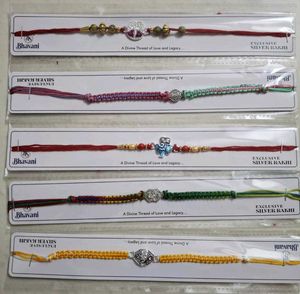 92.5 silver rakhi