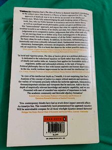 The Idea of Justice by Amartya Sen