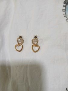 Heart Drop Earrings