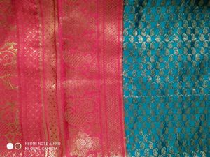 Zari Kurti Green &amp; Red