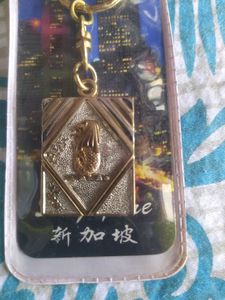 Souvenir-Singapore keychain