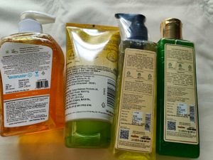 Mamaearth, Khadi &amp; EverYVols Face Washes Bundle