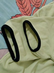Cute Pastel Collared Y2k korean Top