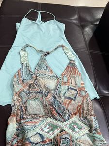 Two piece party wear top