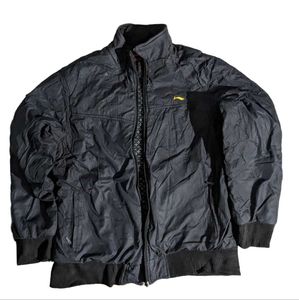 Vintage Black Bomber Jacket