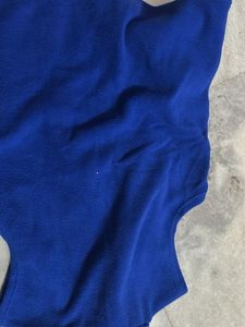 Blue Fleece Vest