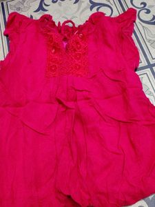 Skirt Top And Frock