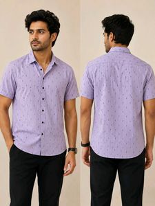 Men's Printed Short Sleeve Shirt