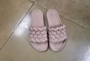 💥Dusty Pink Comfy Braided Slides
