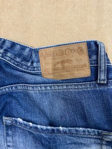 Jack &amp; Jones Original Stylish Blue Denim Jeans