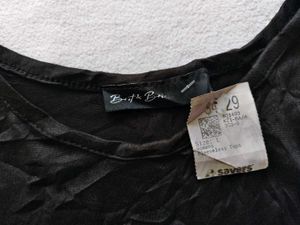 Stylish Black Velvet Tank Top