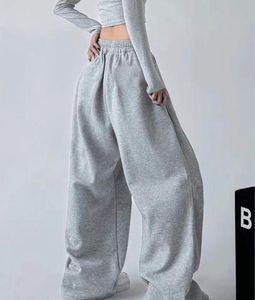 Graphic spider print Wide Leg Sweatpants baggy