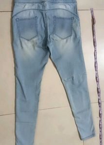 Light Wash Denim Jeans