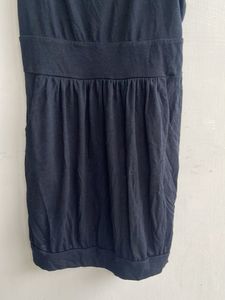 Stylish Black Sleeveless Mini Dress
