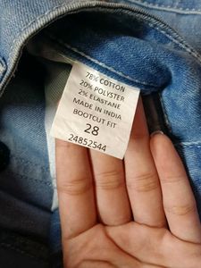 Light Wash Bell Bottom Jeans