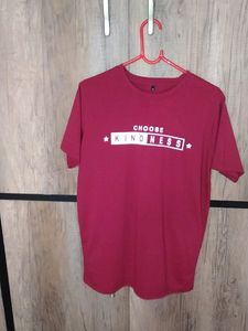 Men Maroon Tshirt