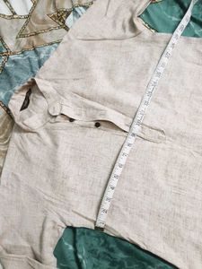 Men's Beige Kurta